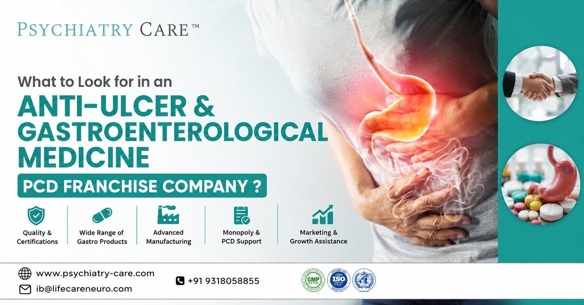 What to Look for in an Anti-Ulcer and Gastroenterological Medicine PCD Franchise Company?