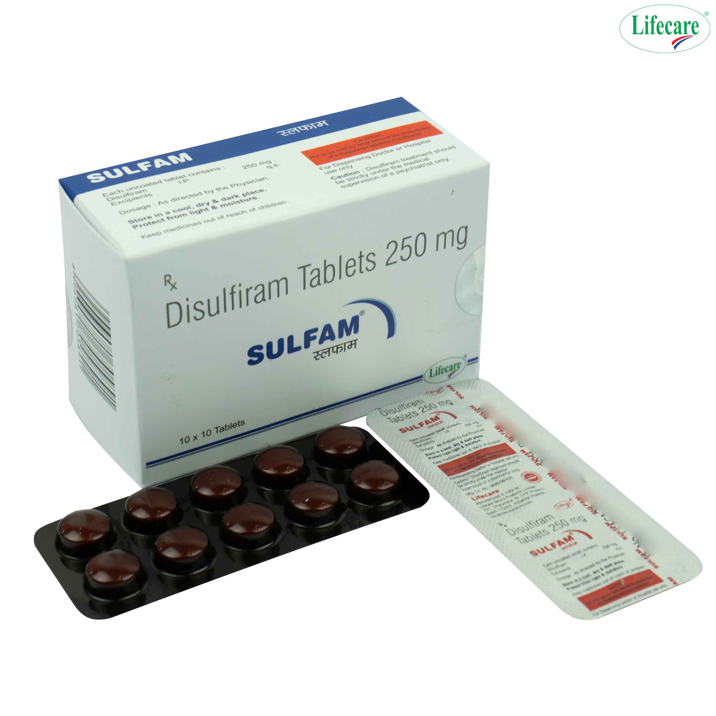 Disulfiram Tablets 250 mg