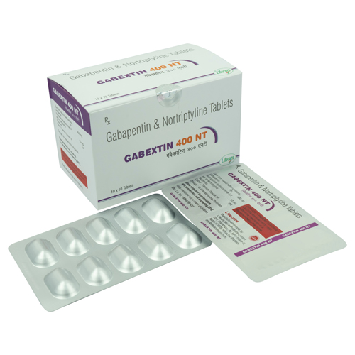Gabapentin 300, 400 + Nortriptyline 10 mg
