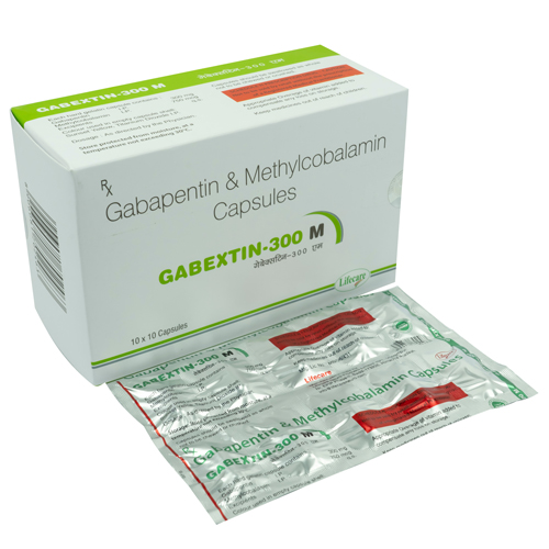 Gabapentin 300, 400 mg & Methylcobalamine 750 mcg Capsules