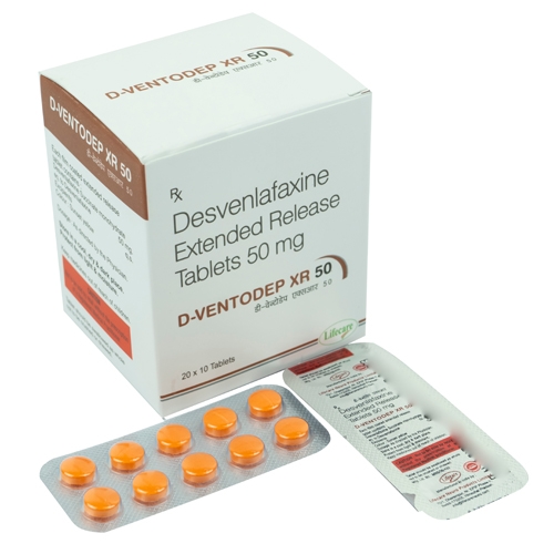 Desvenlafaxine Extended Release Tablets 25, 50, 100 mg