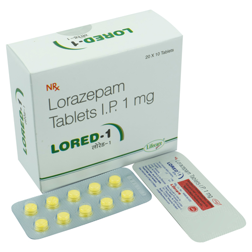 Lorazepam Tablets 0.5,1, 2, 3 mg