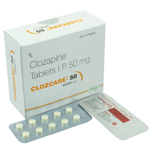 Clozapine Tablets 25, 50, 100, 200