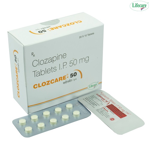 Clozapine Tablets 25, 50, 100, 200