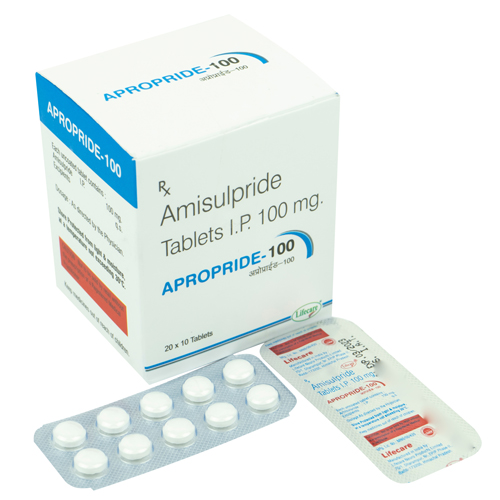Amisulpride Tablets 50, 100, 200, 300, 400 mg