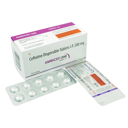 Cefixime Dispersible Tablets