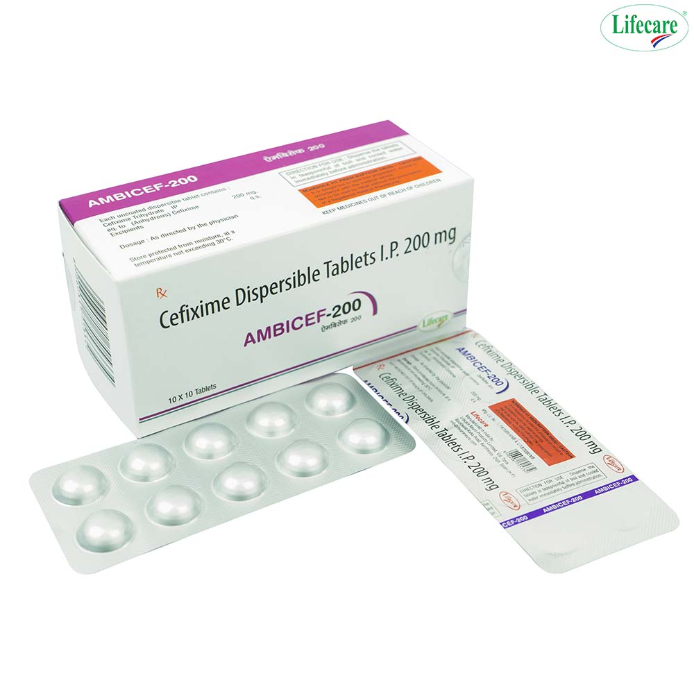 Cefpodoxime Proxetil Dispersible Tablets