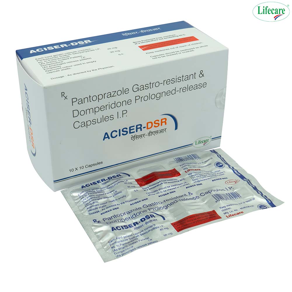 Esomeprazole (EC) & Domperidone (SR) Capsules