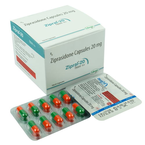 Ziprasidone Capsules 20, 40 mg