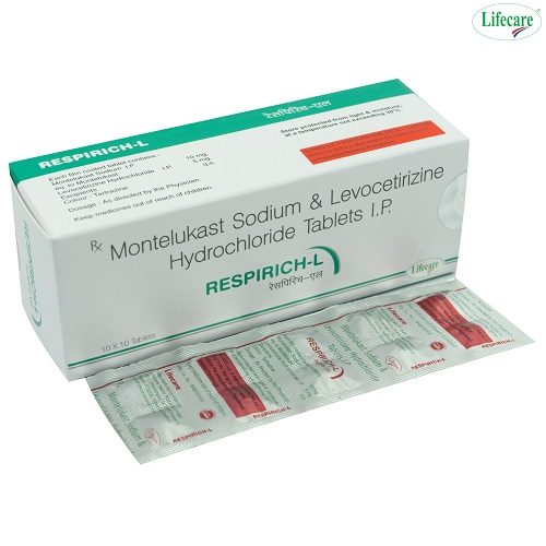 Montelukast Sodium & Levocetirizine Hydrochloride Tablets I.P