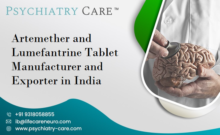 Artemether and Lumefantrine Tablet Manufacturer and Exporter in India