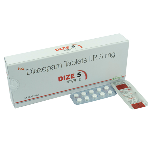 Diazepam Tablets 5, 10 mg