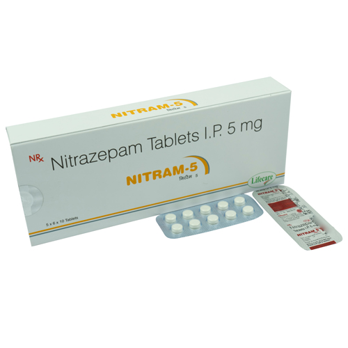 Nitrazepam Tablets 5, 10 mg