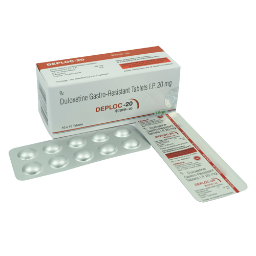 Duloxetine Tablets 20, 30, 40, 60 mg