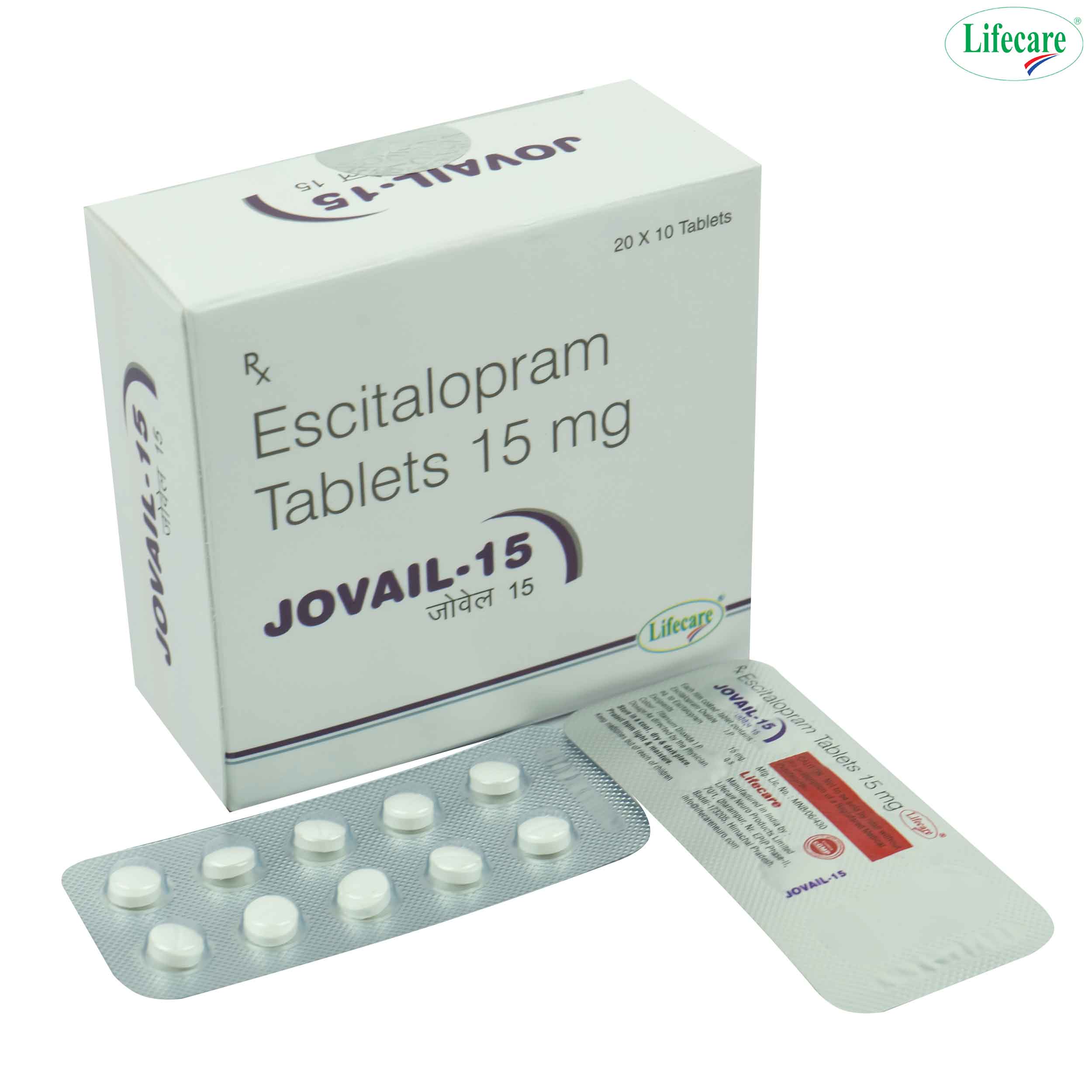 Escitalopram Tablets  15 mg