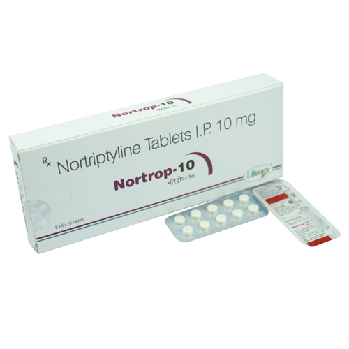 Nortriptyline Tablets 10, 25, 50, 75 mg